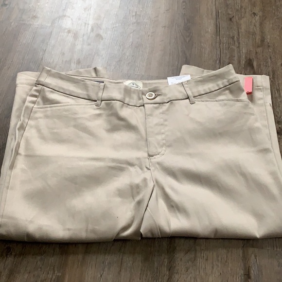 NEW St John’s Bay Secretly Slender Classic Fit Crop Pants Size 12 - Picture 5 of 6